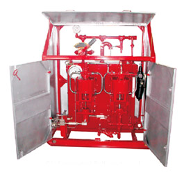 Skid-mounted Self-contained Test Unit